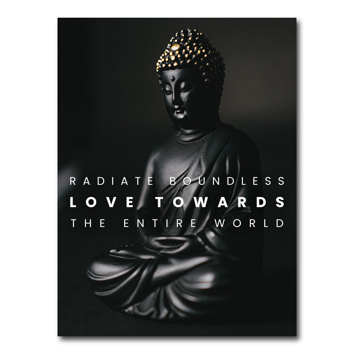 AUTO-MOCKUP WHITE | buddha design | 1 Piece | Gallery Wrap Canvas | group=3x4