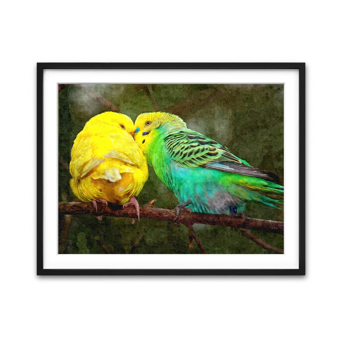 Framed Print 4x3 Black