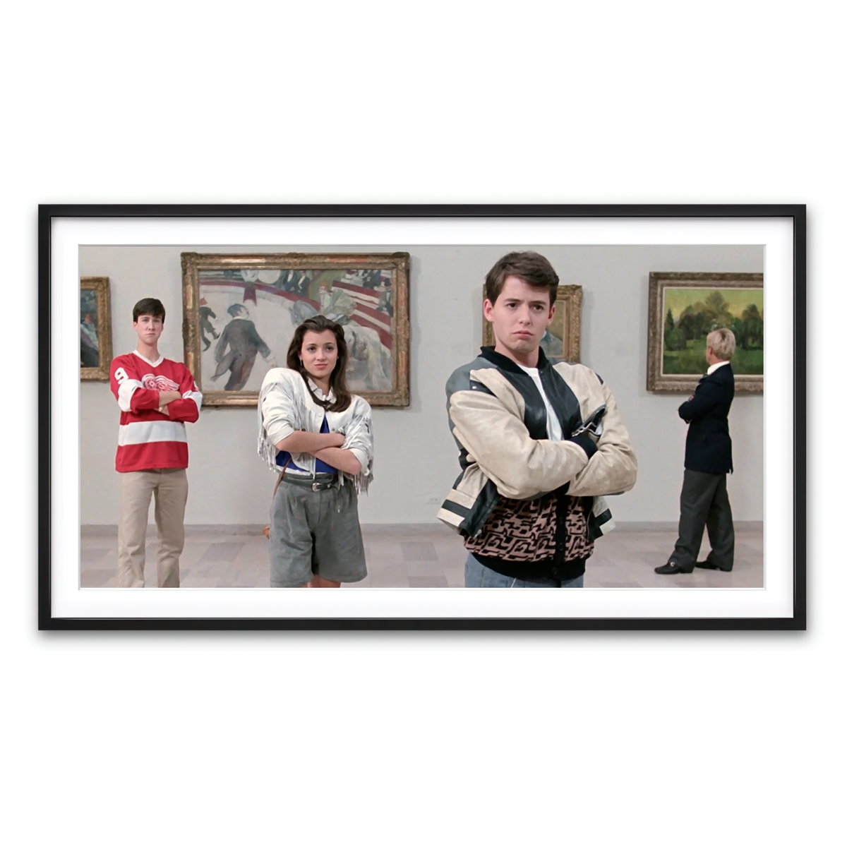 Framed Print 2x1 Black