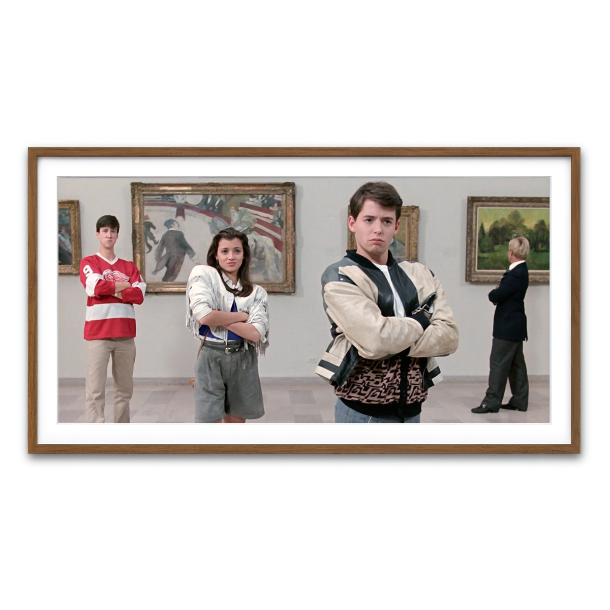 Framed Print 2x1 Walnut
