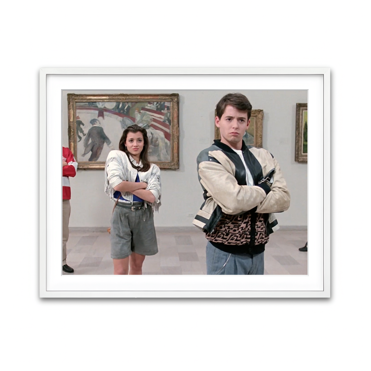 Framed Print 4x3 White