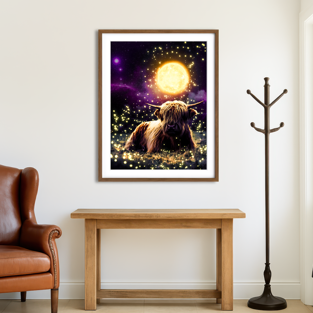 AUTO-MOCKUP ROOM | Buey Wall Art