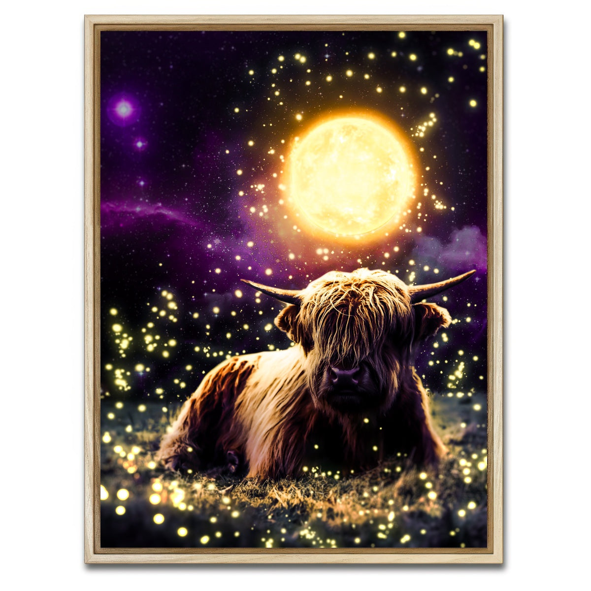 AUTO-MOCKUP WHITE | buey | 1 Piece | Natural Framed Canvas | group=3x4