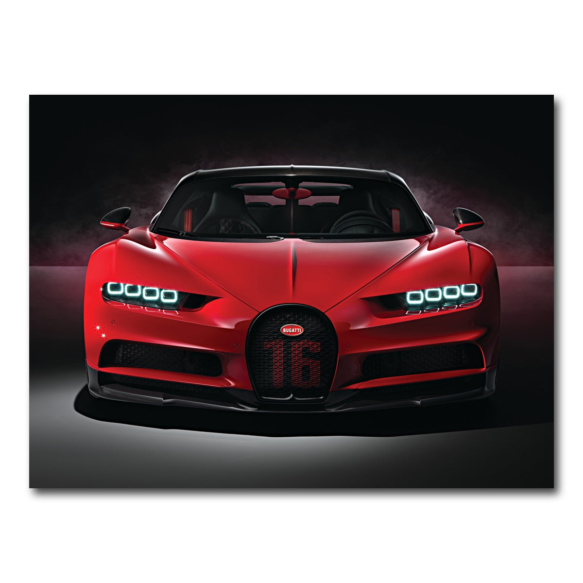 AUTO-MOCKUP WHITE | bugatti | 1 Piece | Gallery Wrap Canvas | group=4x3