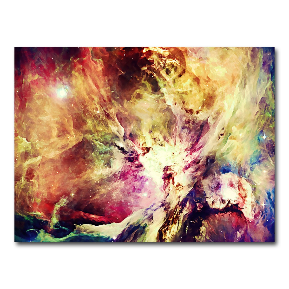 AUTO-MOCKUP WHITE | burning brightly | 1 Piece | Gallery Wrap Canvas | group=4x3