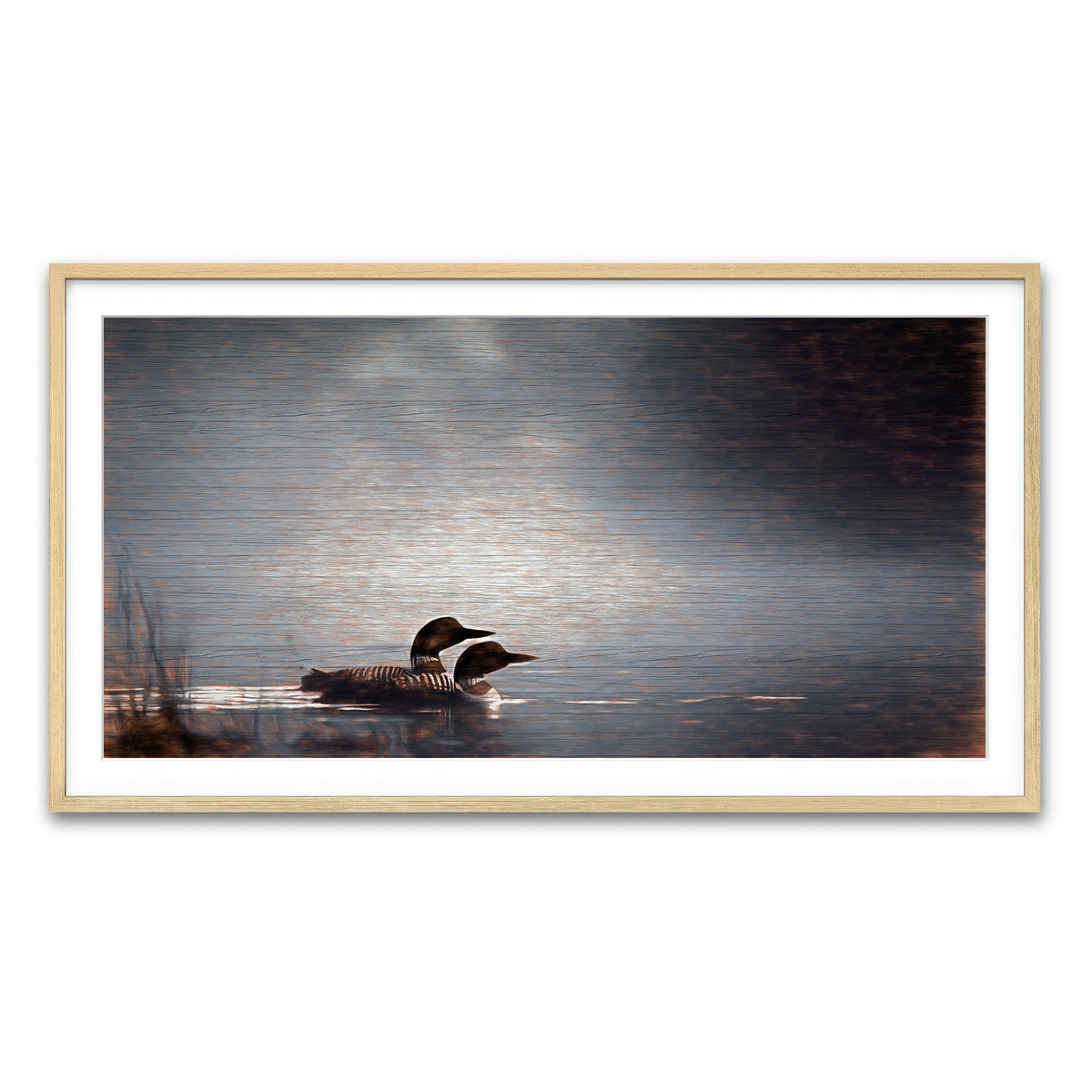 Framed Print 2x1 Natural