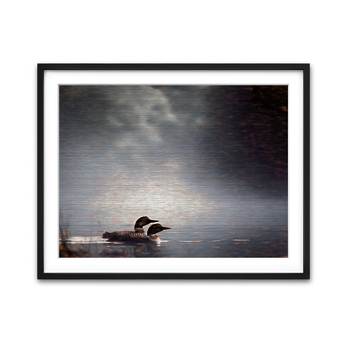 Framed Print 4x3 Black