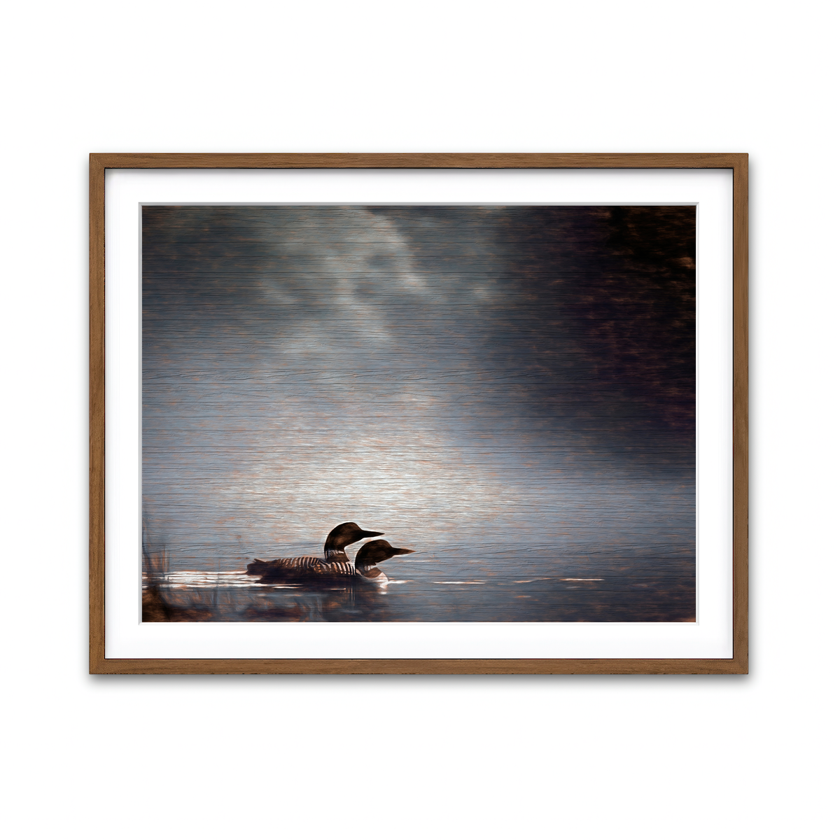 Framed Print 4x3 Walnut