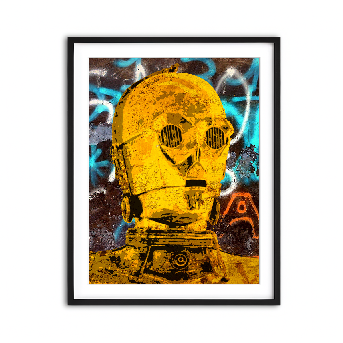 Framed Print 3x4 Black