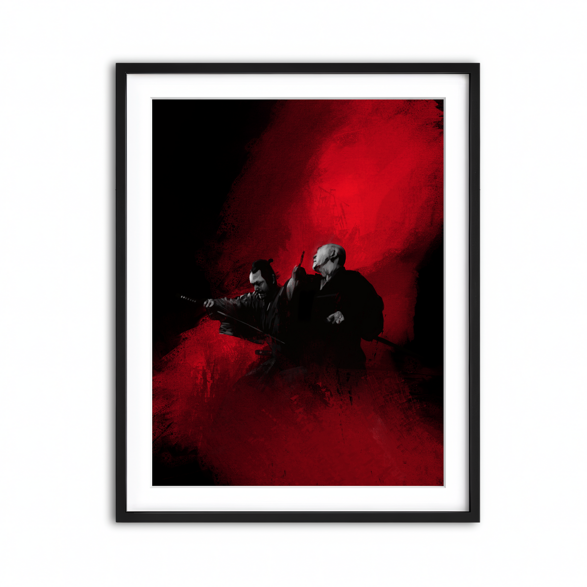 Framed Print 3x4 Black