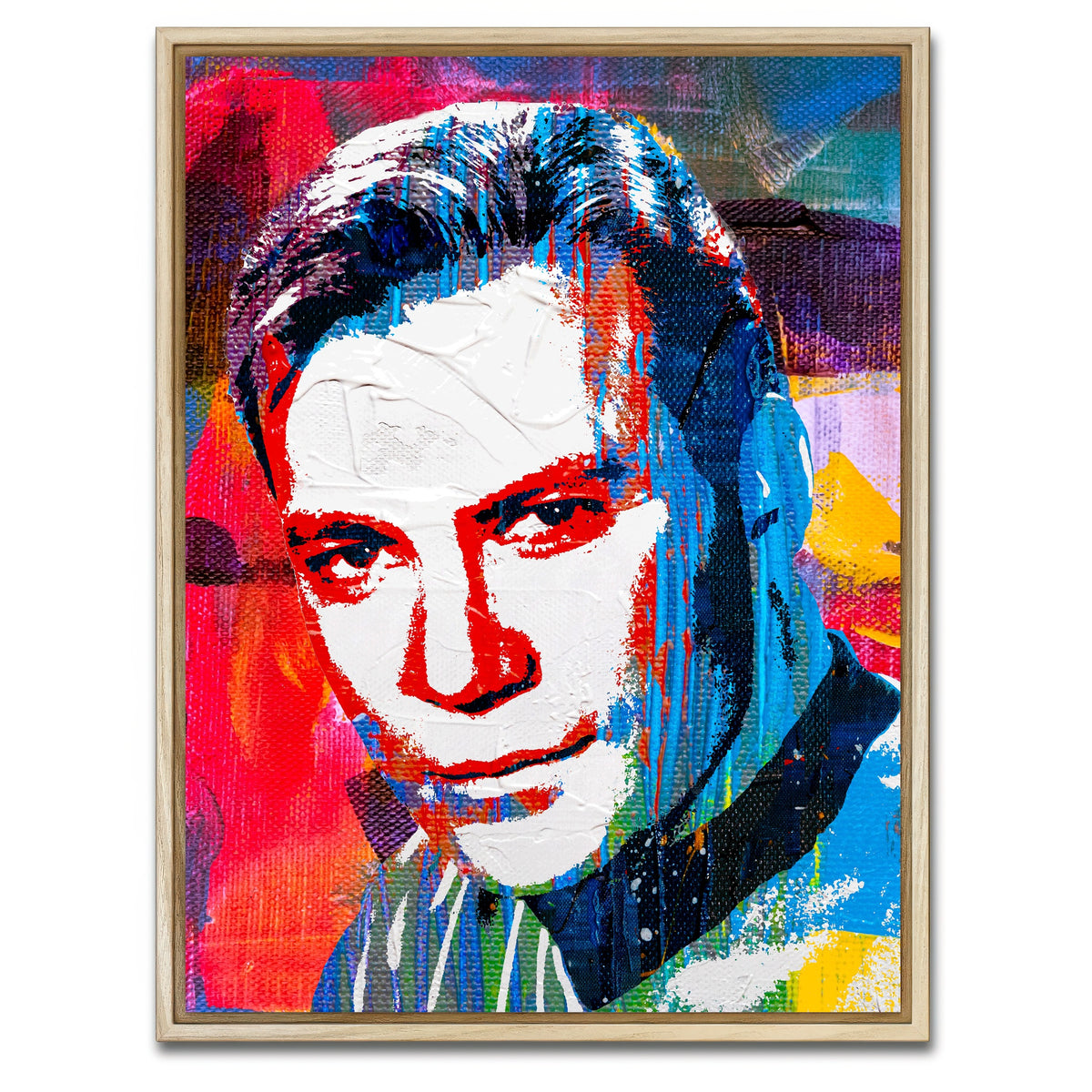 AUTO-MOCKUP WHITE | capt kirk | 1 Piece | Natural Framed Canvas | group=3x4