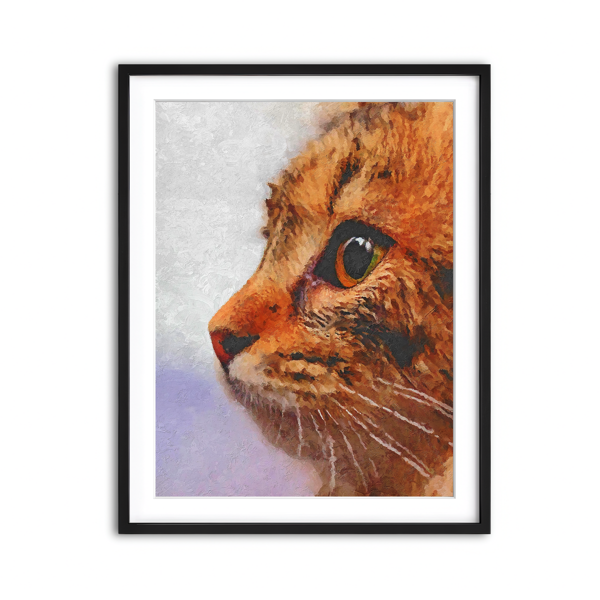 Framed Print 3x4 Black