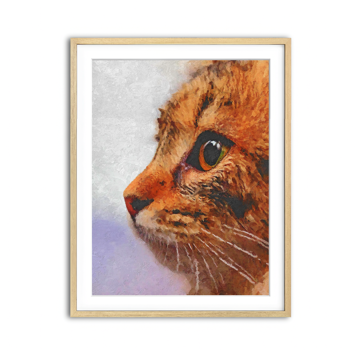 Framed Print 3x4 Natural