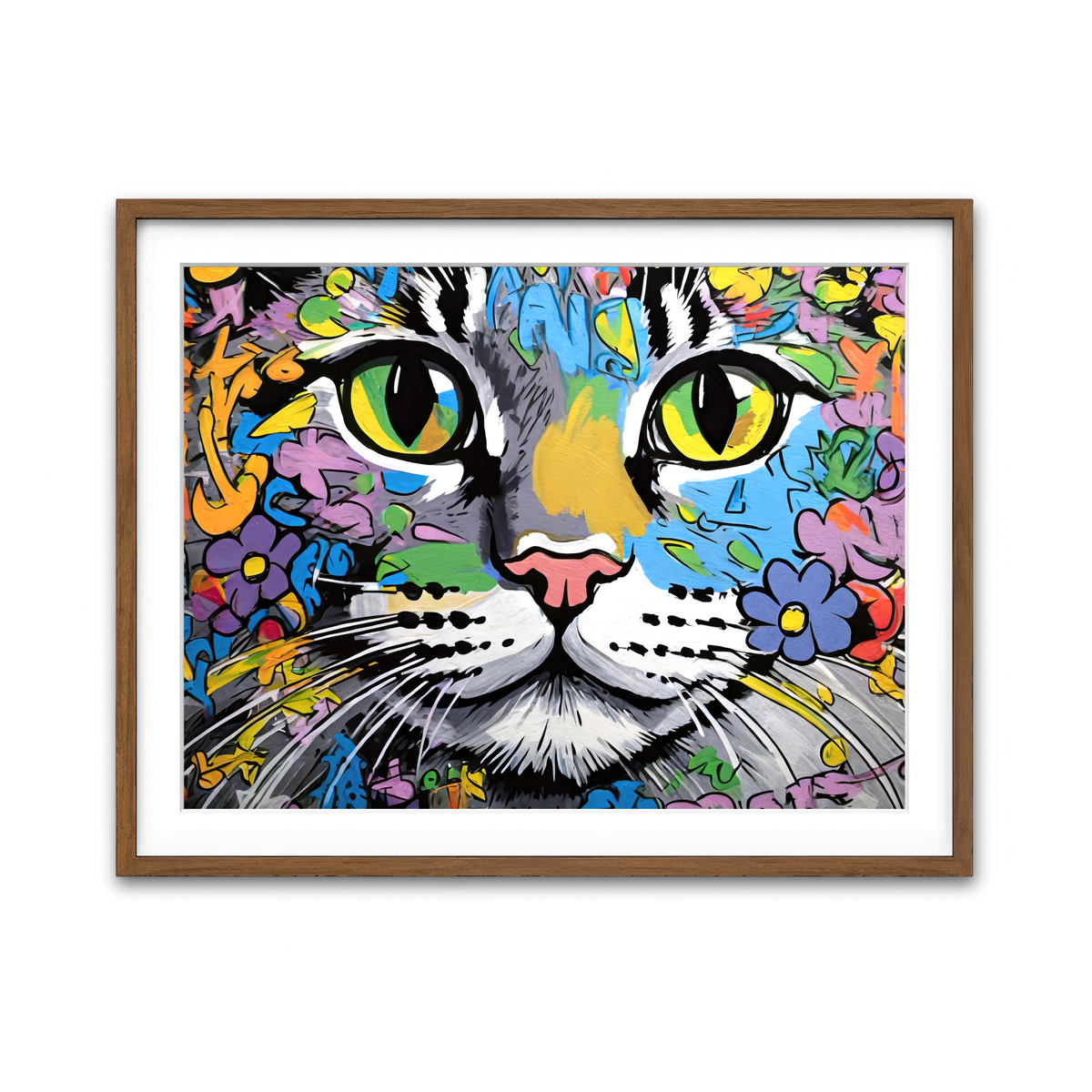 Framed Print 4x3 Walnut