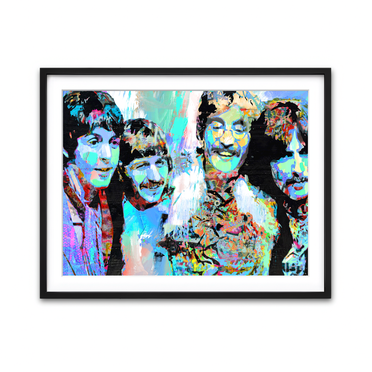 Framed Print 4x3 Black