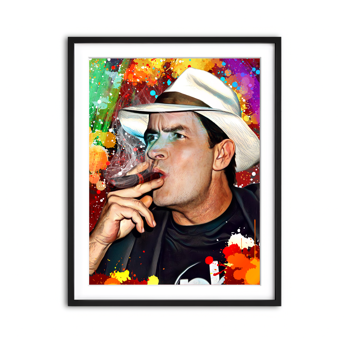 Framed Print 3x4 Black