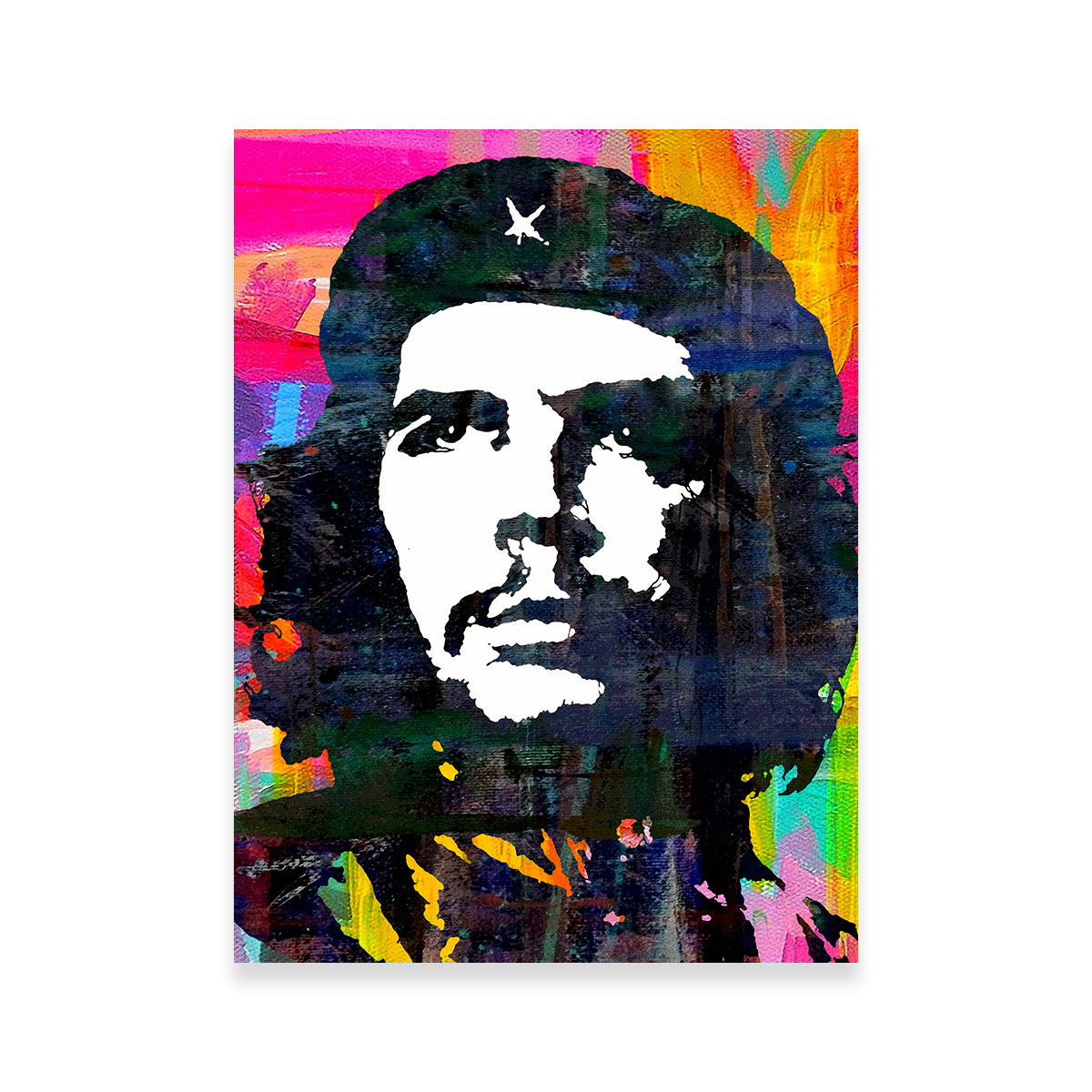 Che Guevara Color Wall Art