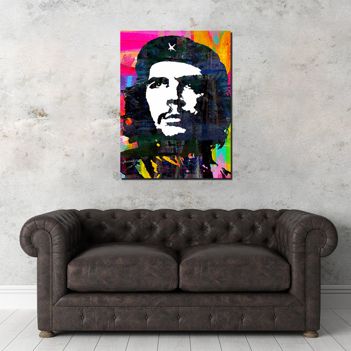 Che Guevara Color Wall Art