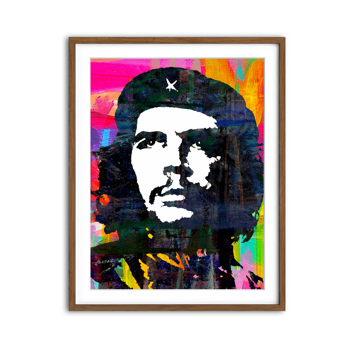 Framed Print 3x4 Walnut