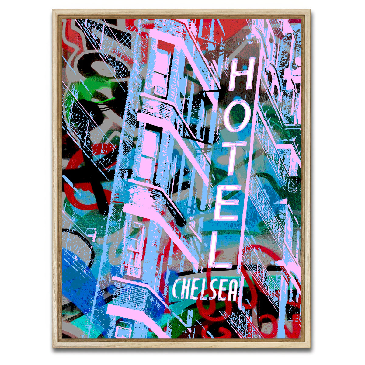 AUTO-MOCKUP WHITE | chelsea hotel | 1 Piece | Natural Framed Canvas | group=3x4