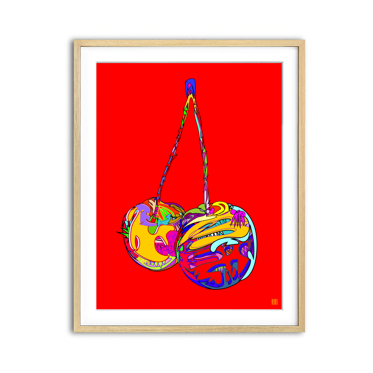 Framed Print 3x4 Natural