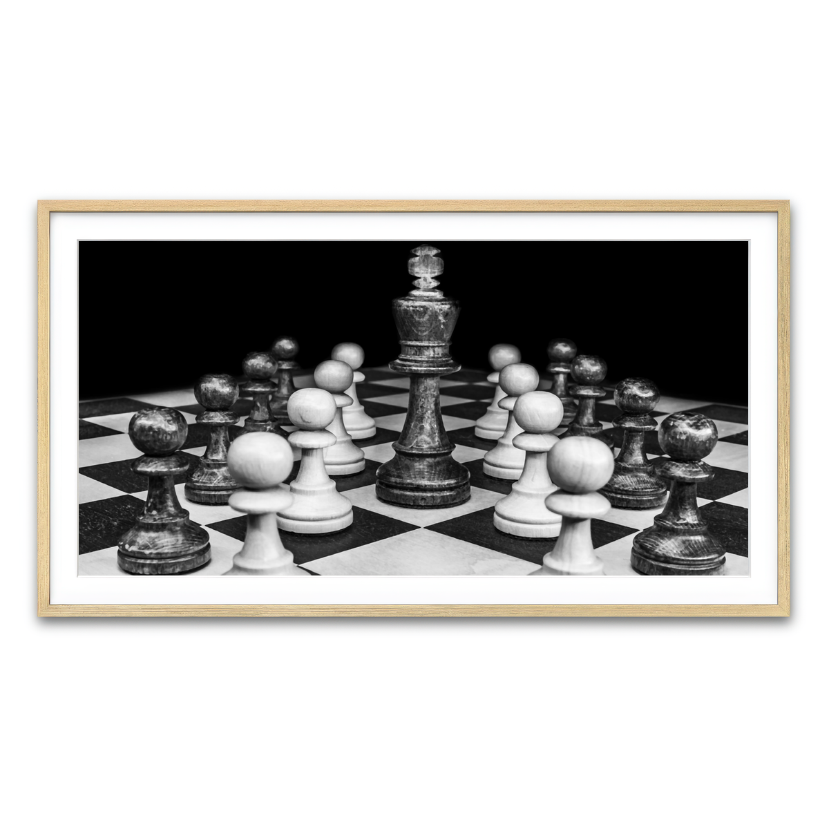 Framed Print 2x1 Natural