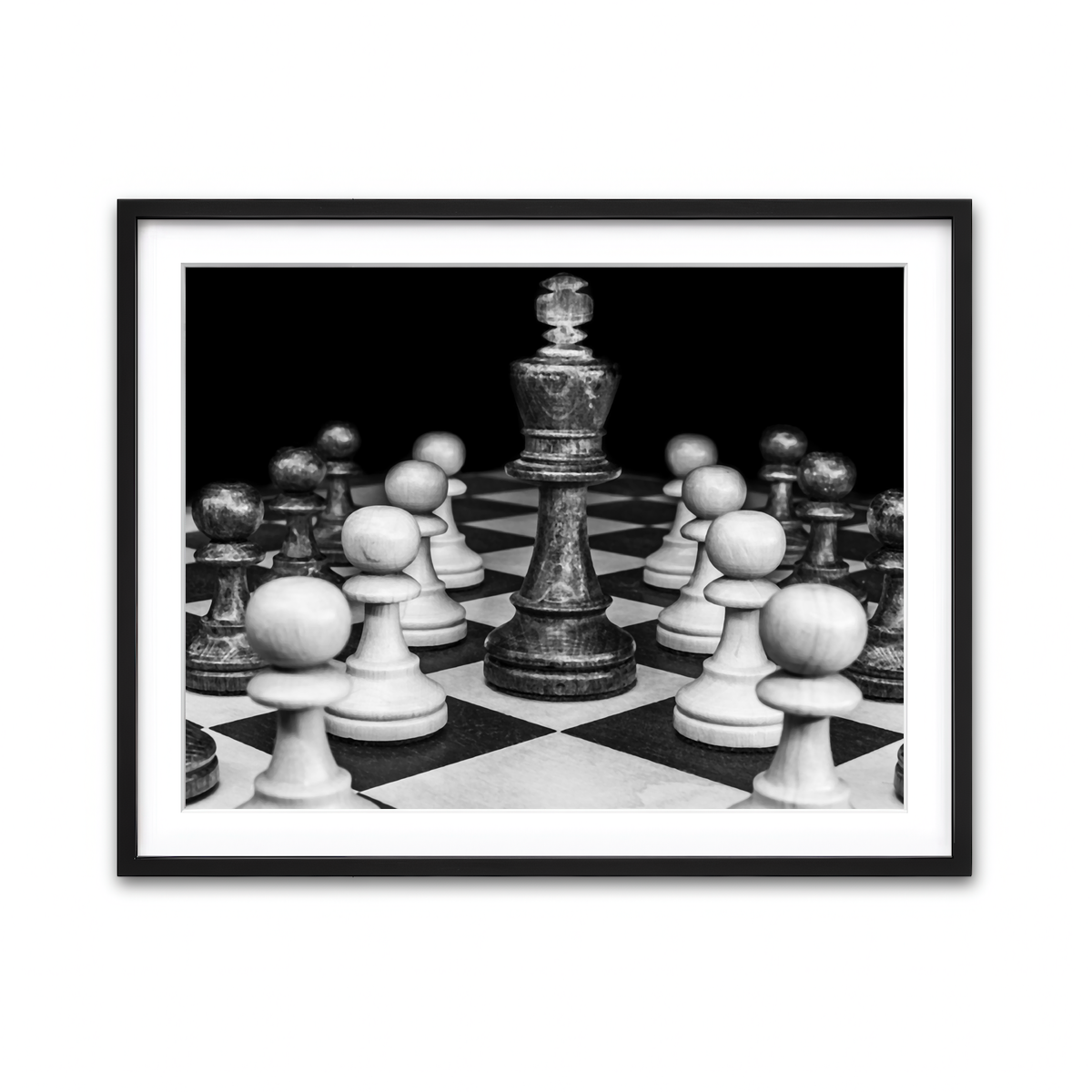 Framed Print 4x3 Black