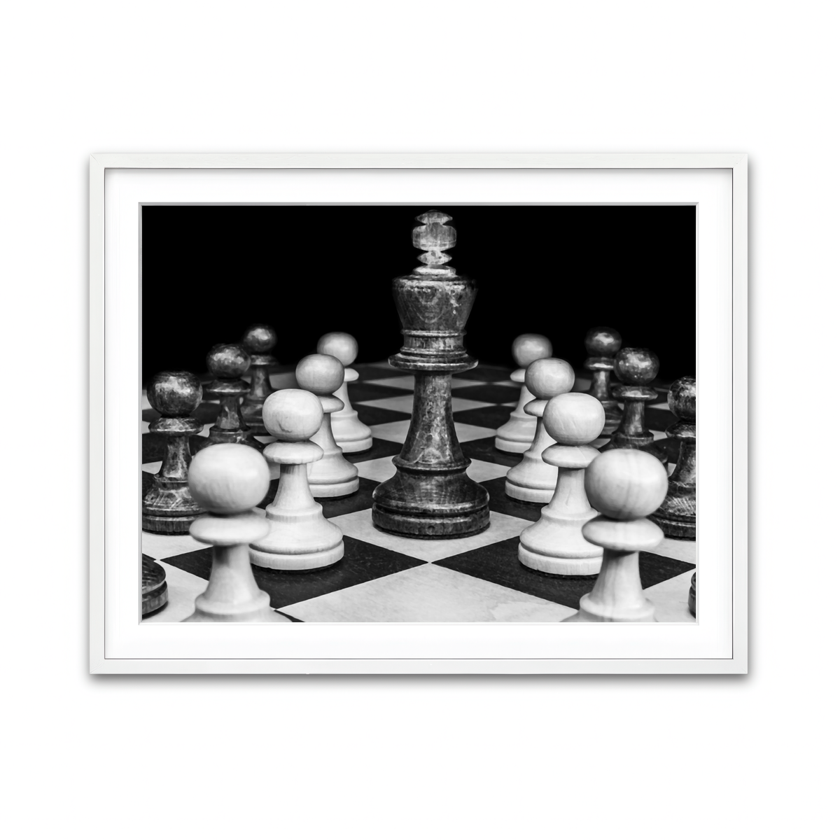 Framed Print 4x3 White