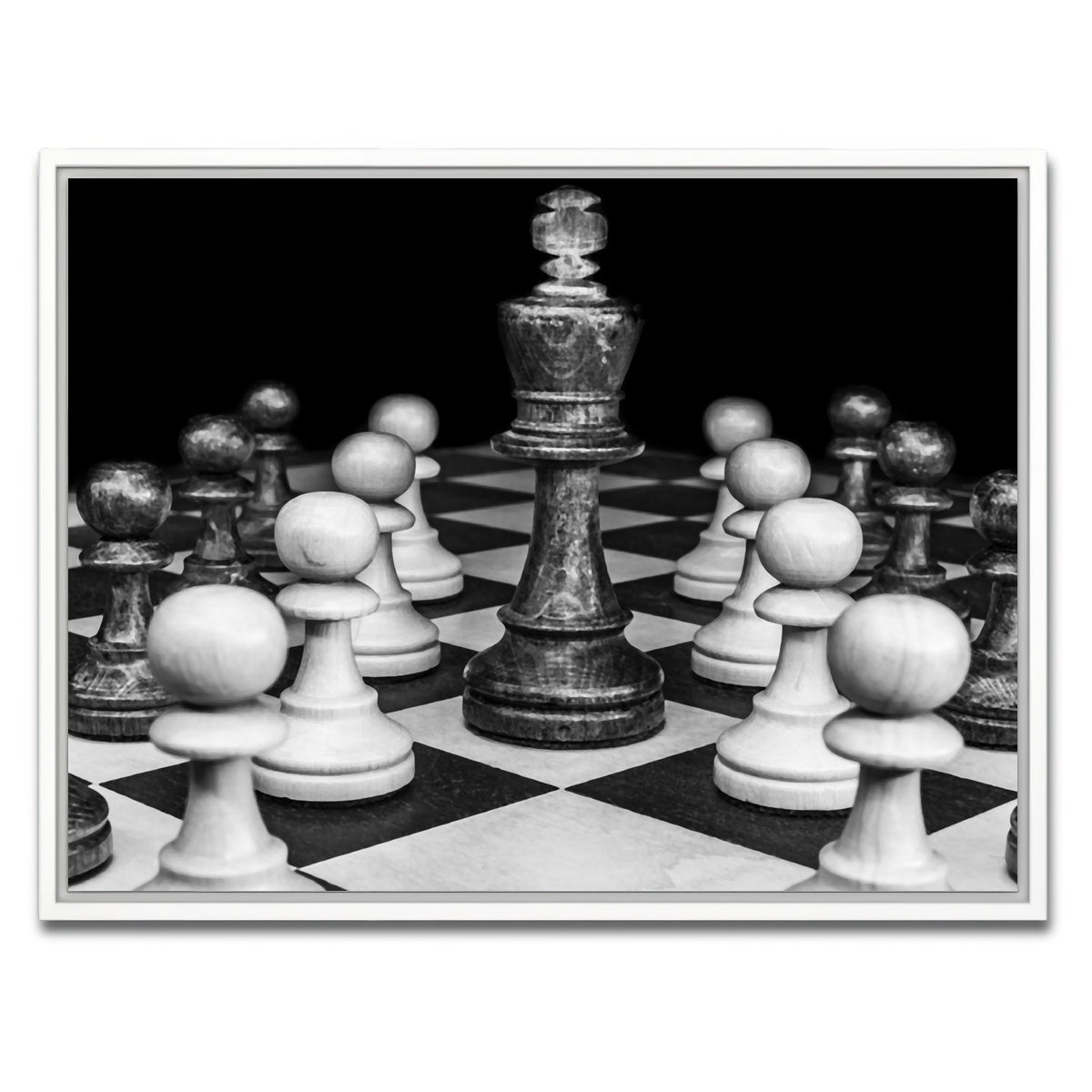 AUTO-MOCKUP WHITE | chess | 1 Piece | White Framed Canvas | group=4x3