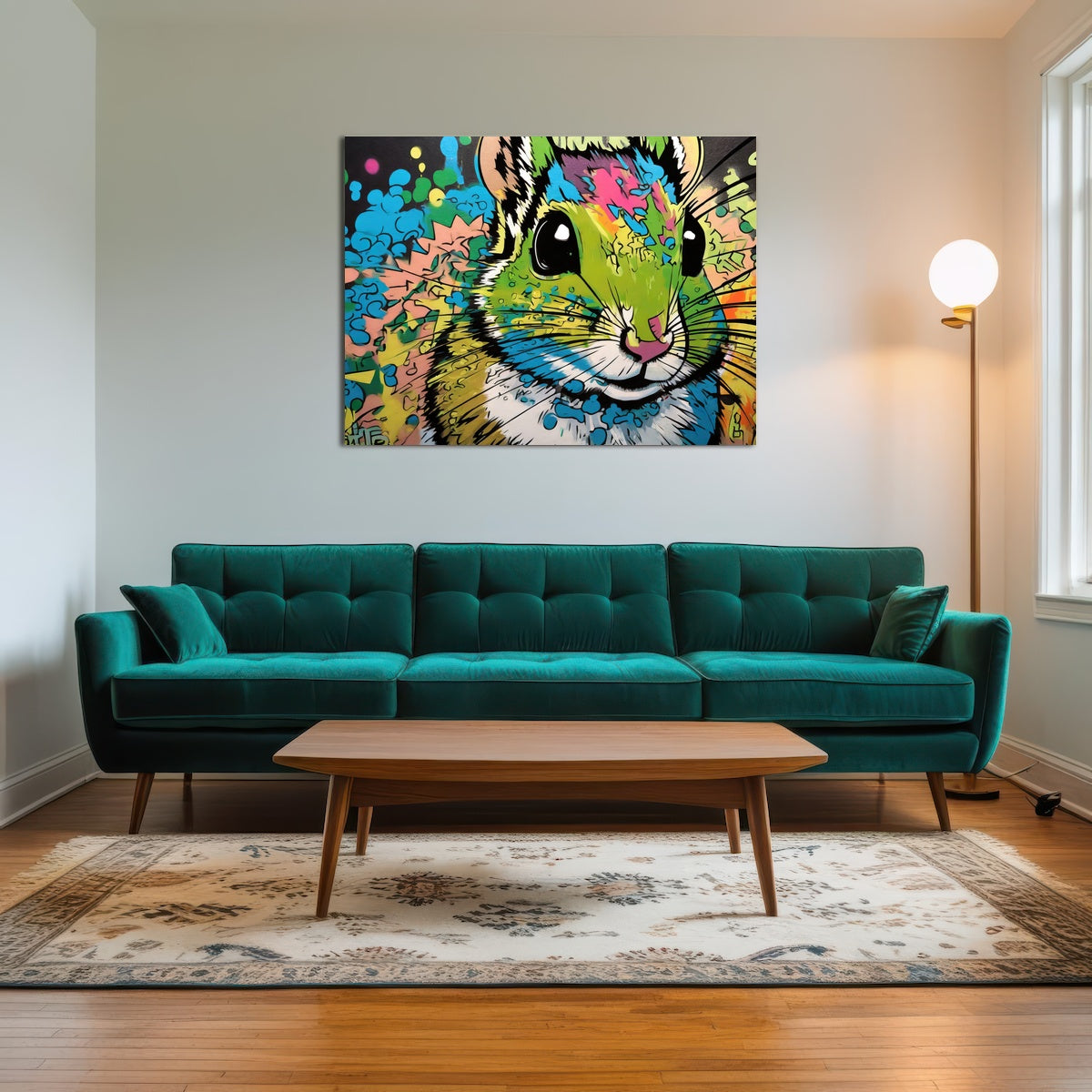 AUTO-MOCKUP ROOM | chipmunk graffiti