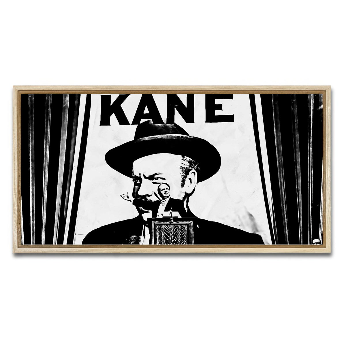 AUTO-MOCKUP WHITE | citizen kane | 1 Piece | Natural Framed Canvas | group=2x1