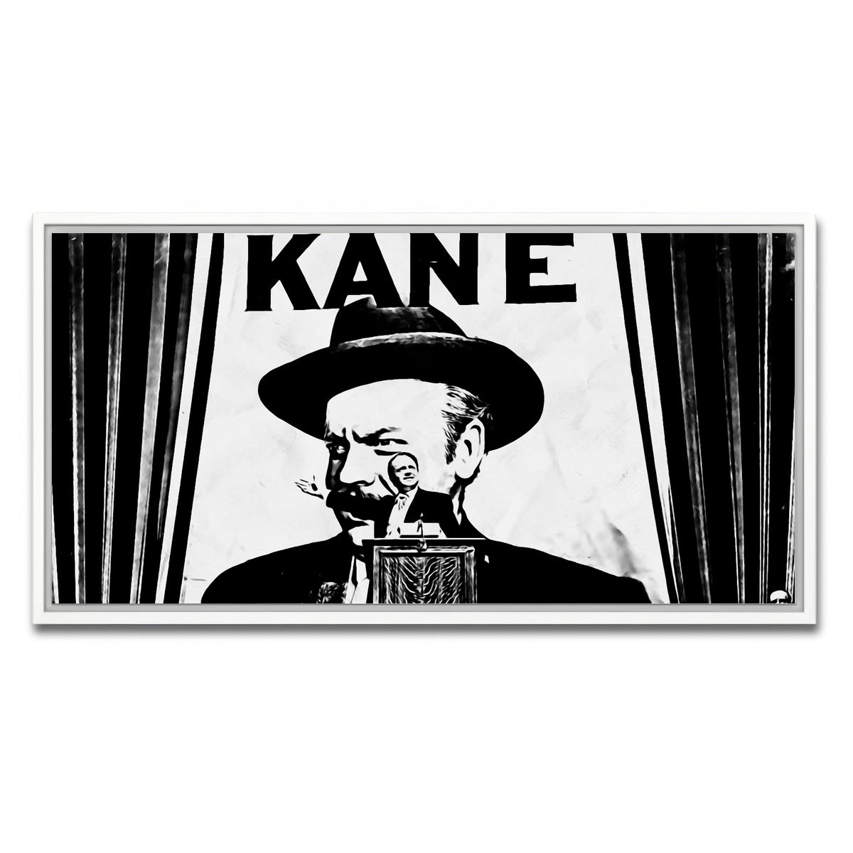 AUTO-MOCKUP WHITE | citizen kane | 1 Piece | White Framed Canvas | group=2x1