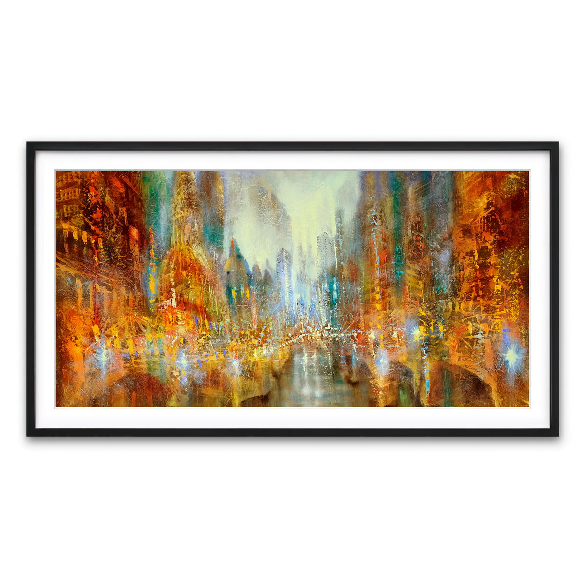 Framed Print 2x1 Black