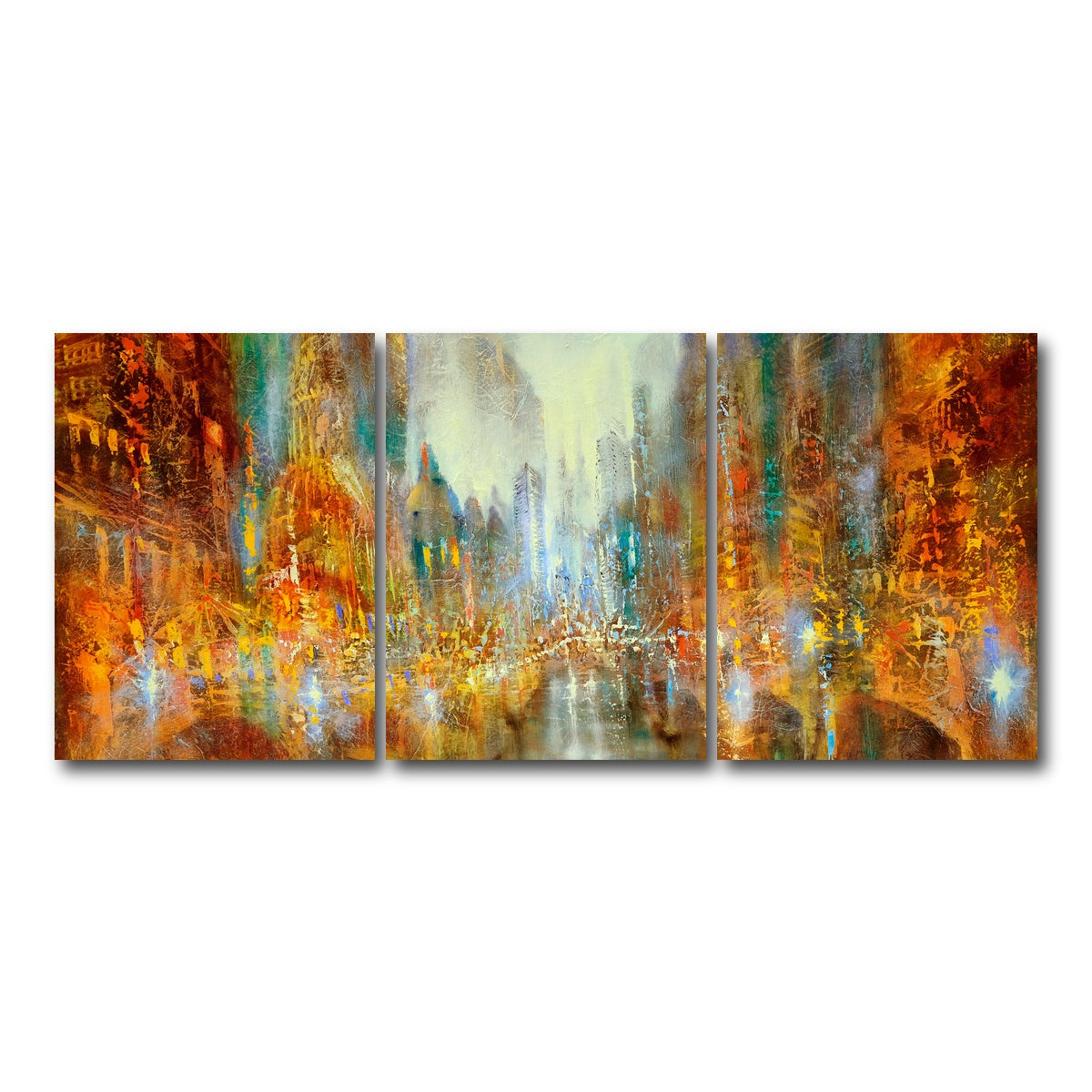 AUTO-MOCKUP WHITE | city of lights | 3 Piece | Gallery Wrap Canvas | group=18x24