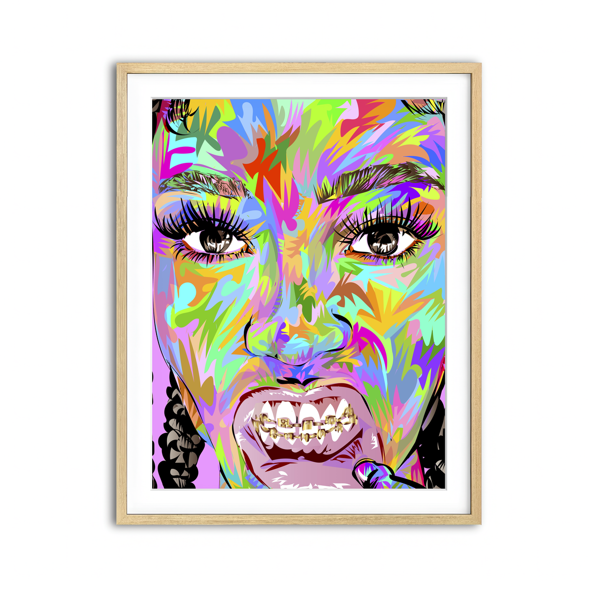 Framed Print 3x4 Natural