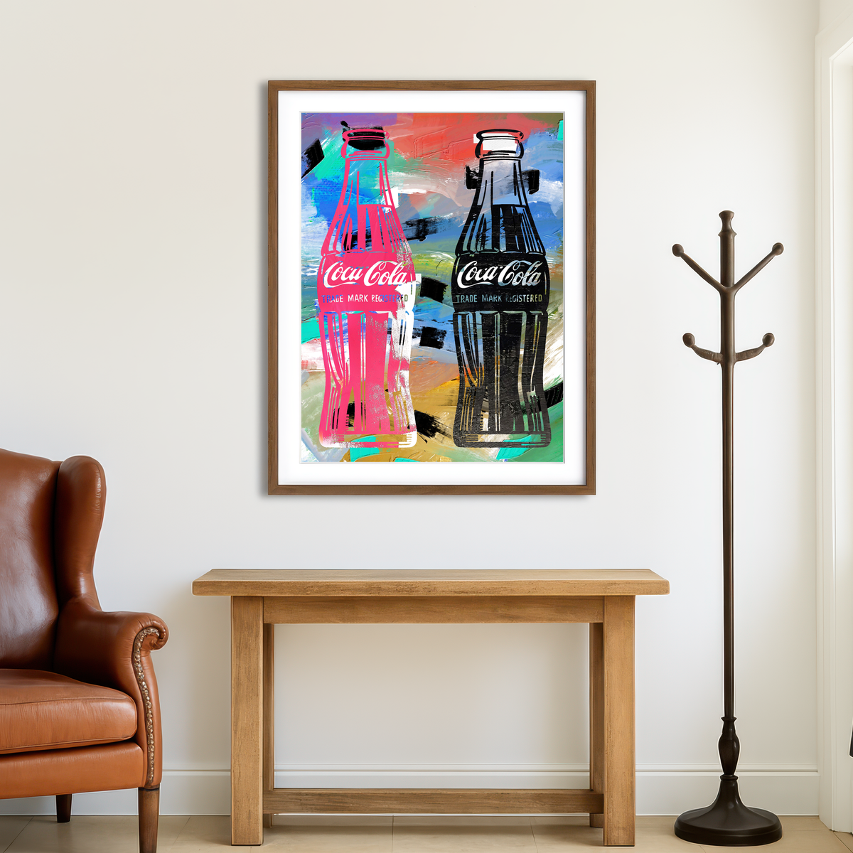 AUTO-MOCKUP ROOM | Cola Wall Art