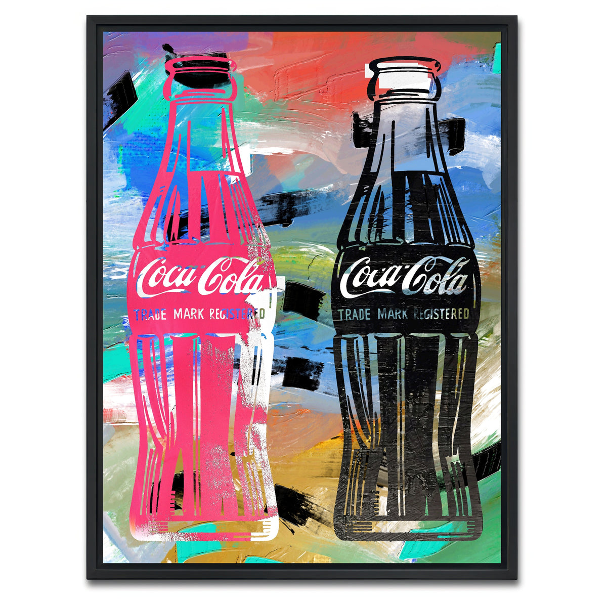 AUTO-MOCKUP WHITE | cola | 1 Piece | Black Framed Canvas | group=3x4