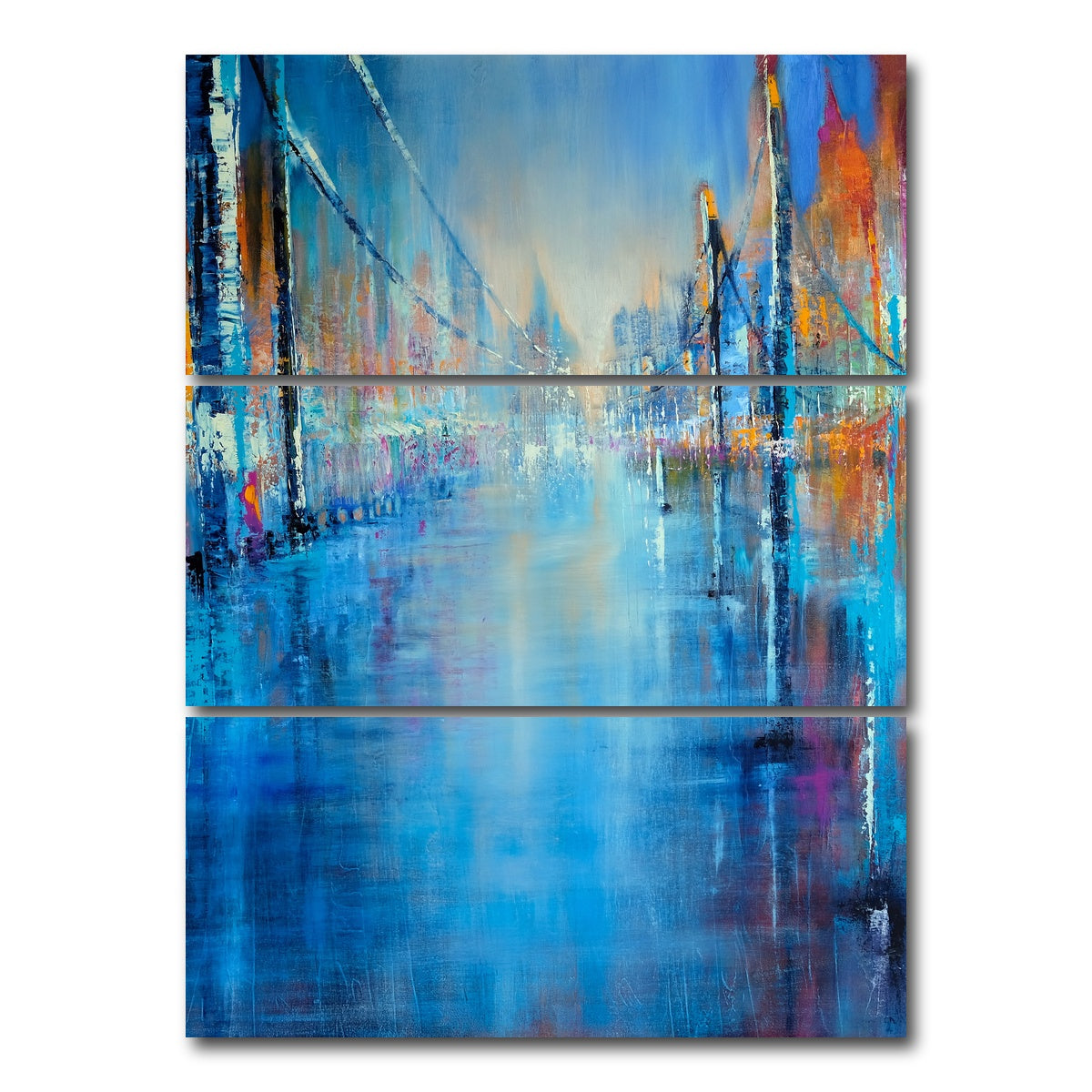 AUTO-MOCKUP WHITE | coming home | 3 Piece | Gallery Wrap Canvas | group=8x18_stacked