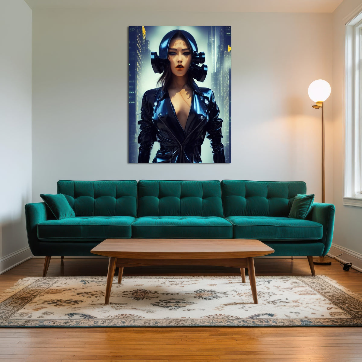 AUTO-MOCKUP ROOM | cop lady