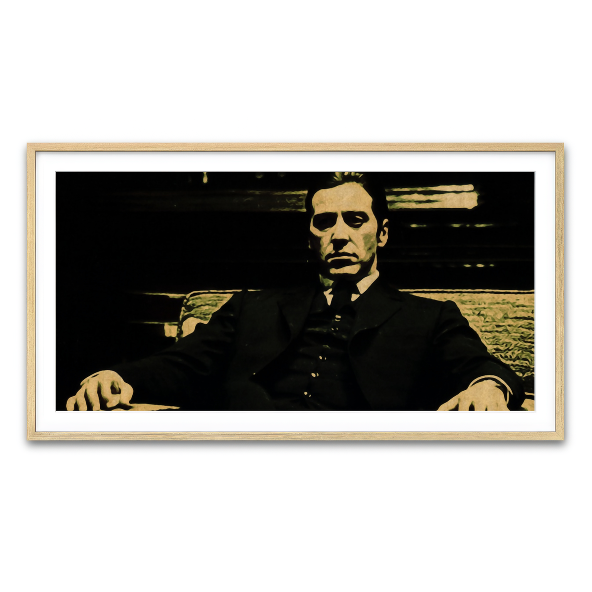 Framed Print 2x1 Natural