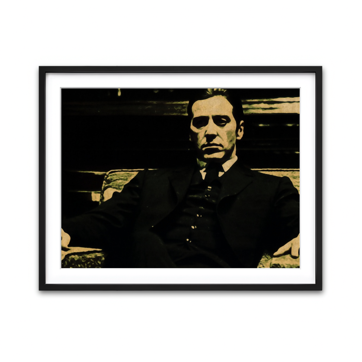Framed Print 4x3 Black
