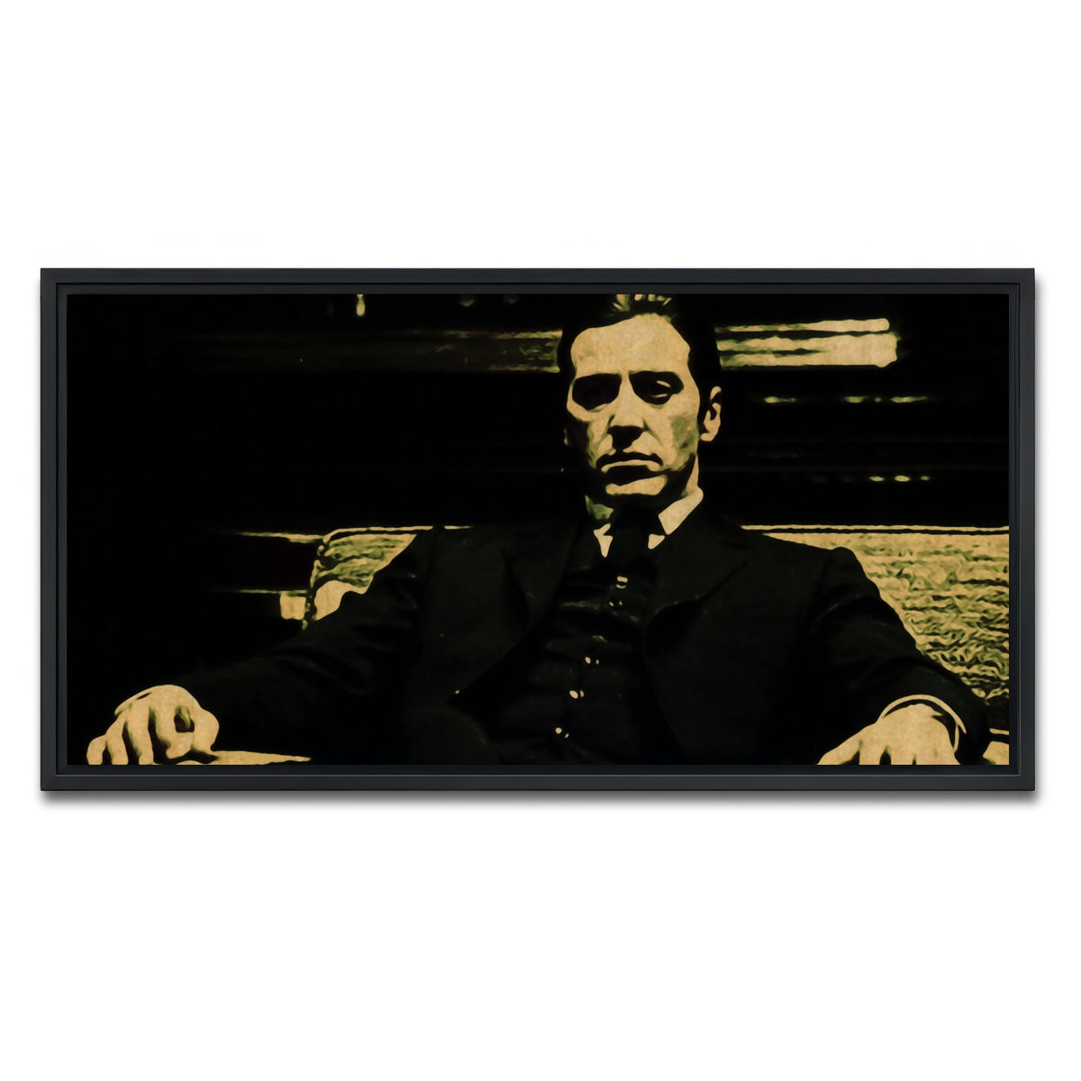 AUTO-MOCKUP WHITE | corleone | 1 Piece | Black Framed Canvas | group=2x1