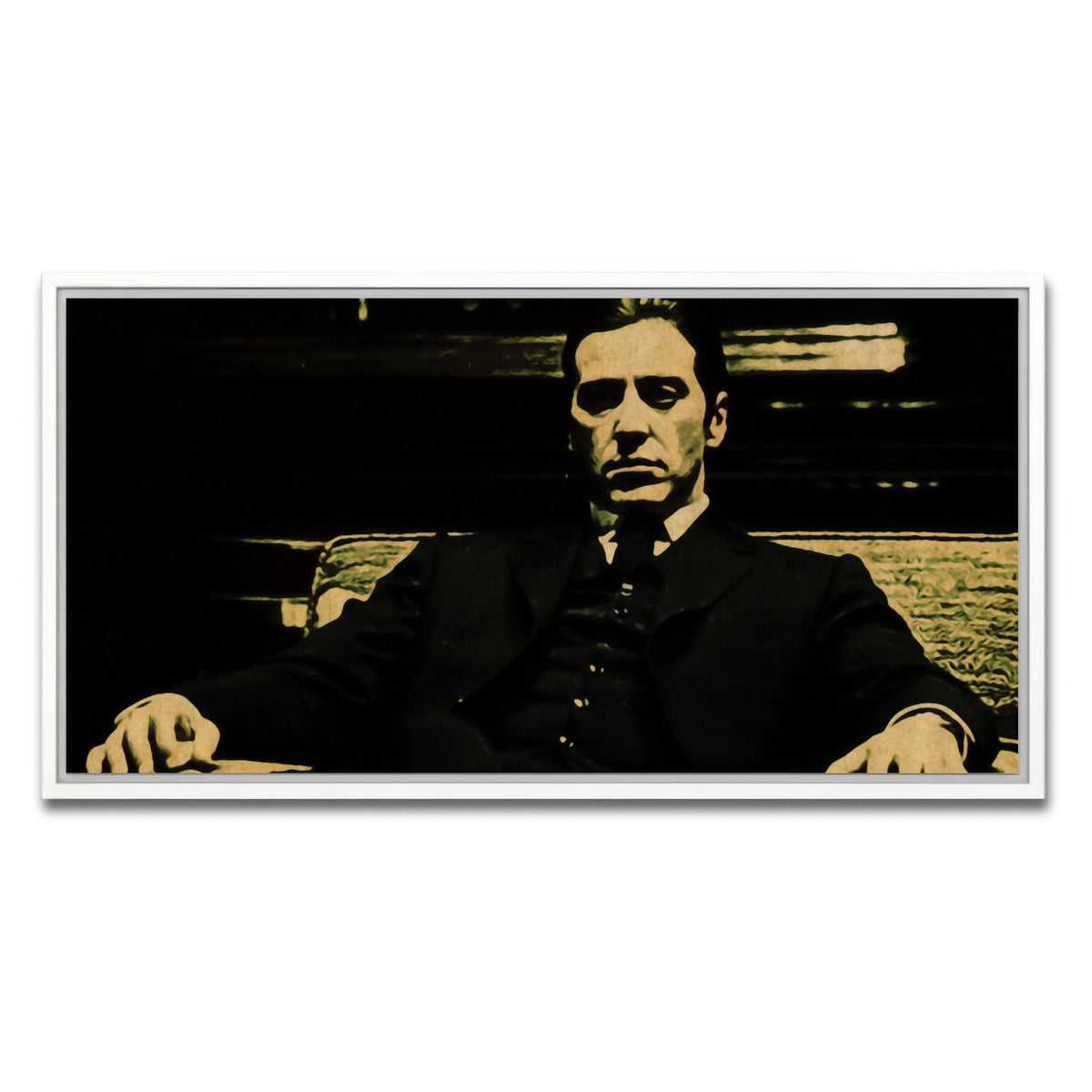 AUTO-MOCKUP WHITE | corleone | 1 Piece | White Framed Canvas | group=2x1