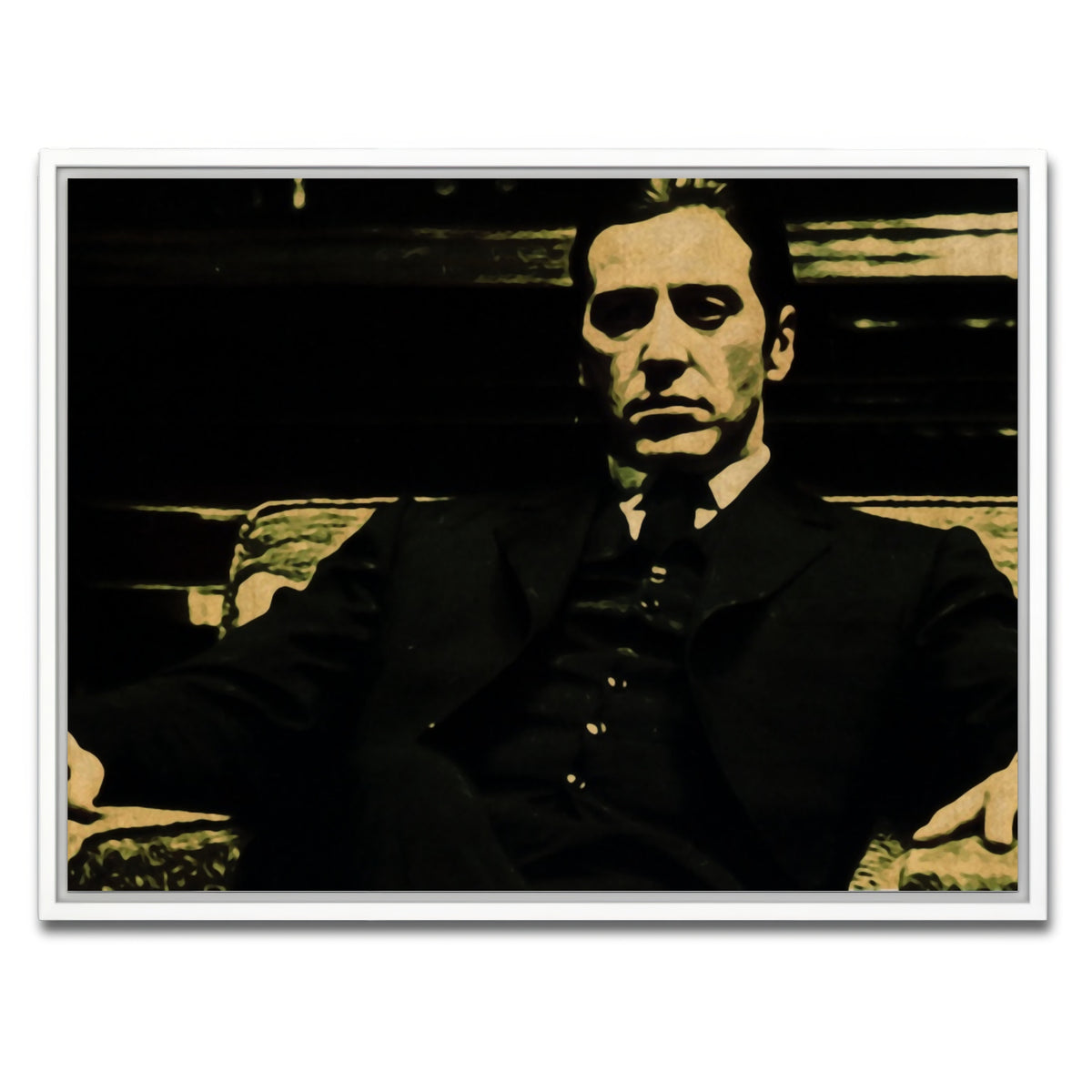 AUTO-MOCKUP WHITE | corleone | 1 Piece | White Framed Canvas | group=4x3