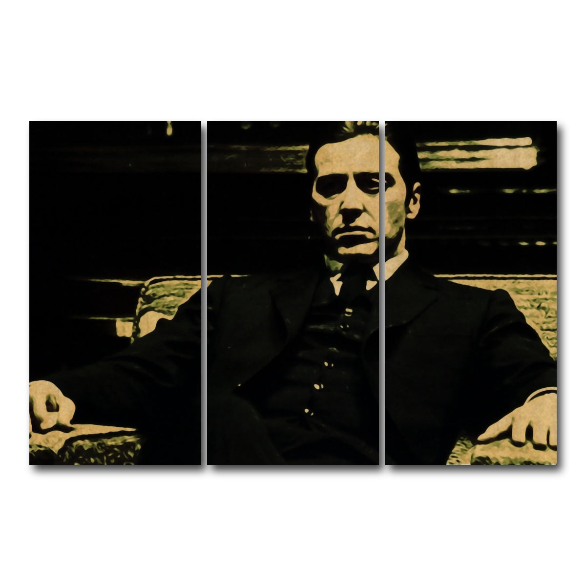 AUTO-MOCKUP WHITE | corleone | 3 Piece | Gallery Wrap Canvas | group=12x24