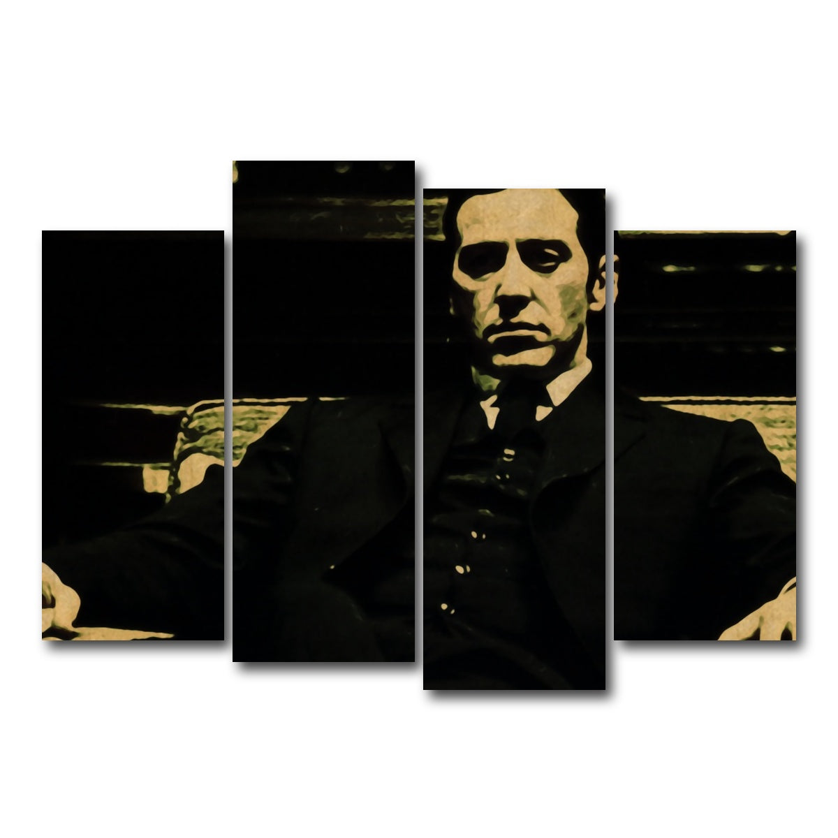 AUTO-MOCKUP WHITE | corleone | 4 Piece | Gallery Wrap Canvas | group=4_normal