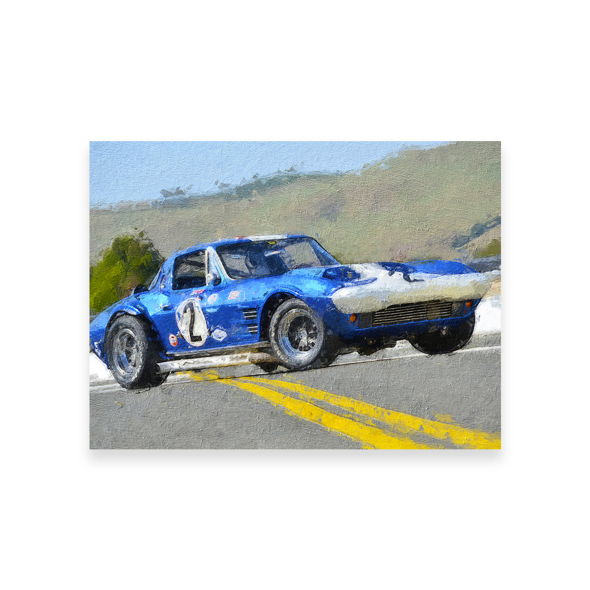 Corvette Grand Sport Wall Art
