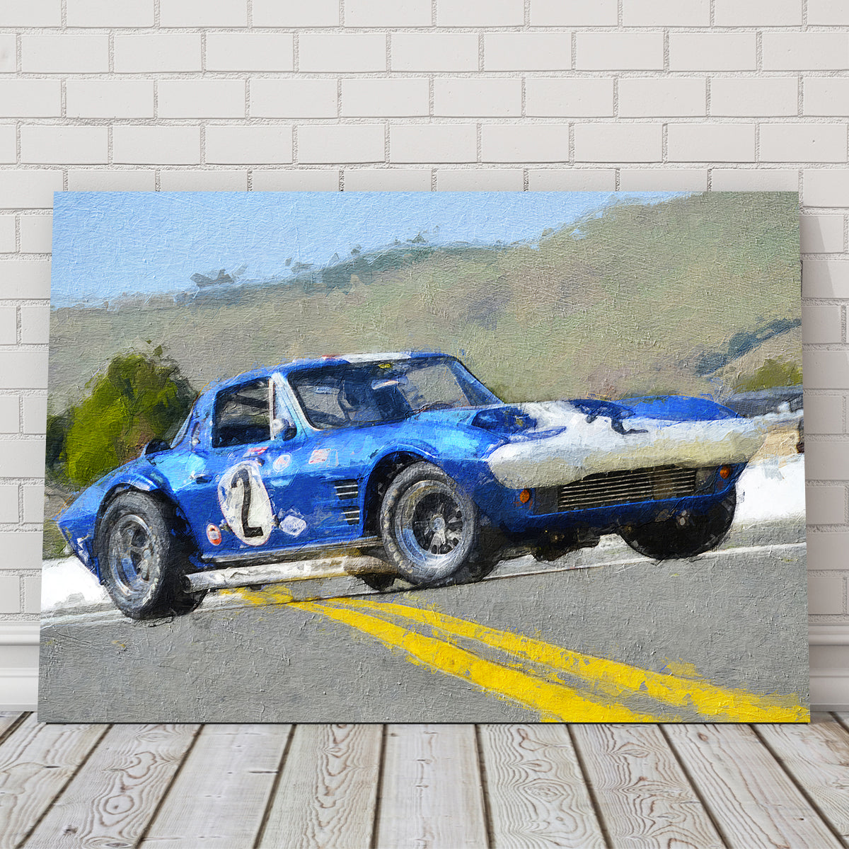 Corvette Grand Sport Wall Art
