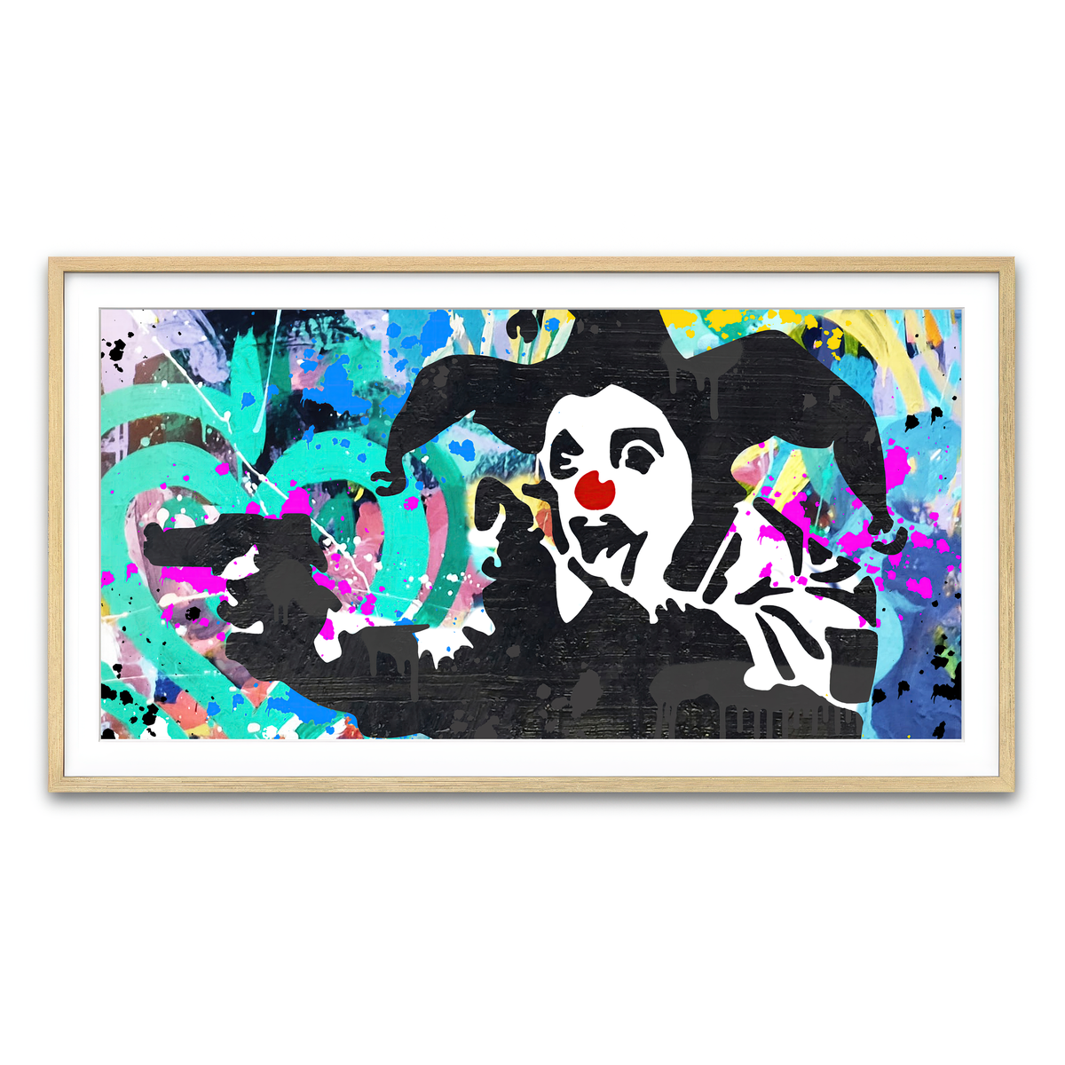 Framed Print 2x1 Natural