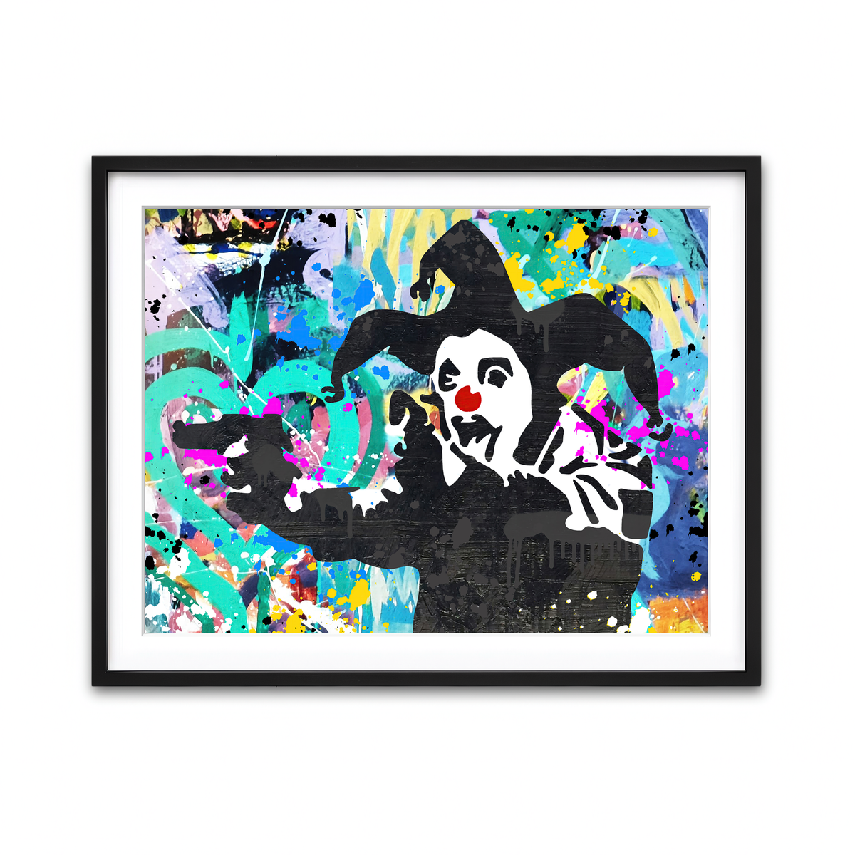 Framed Print 4x3 Black